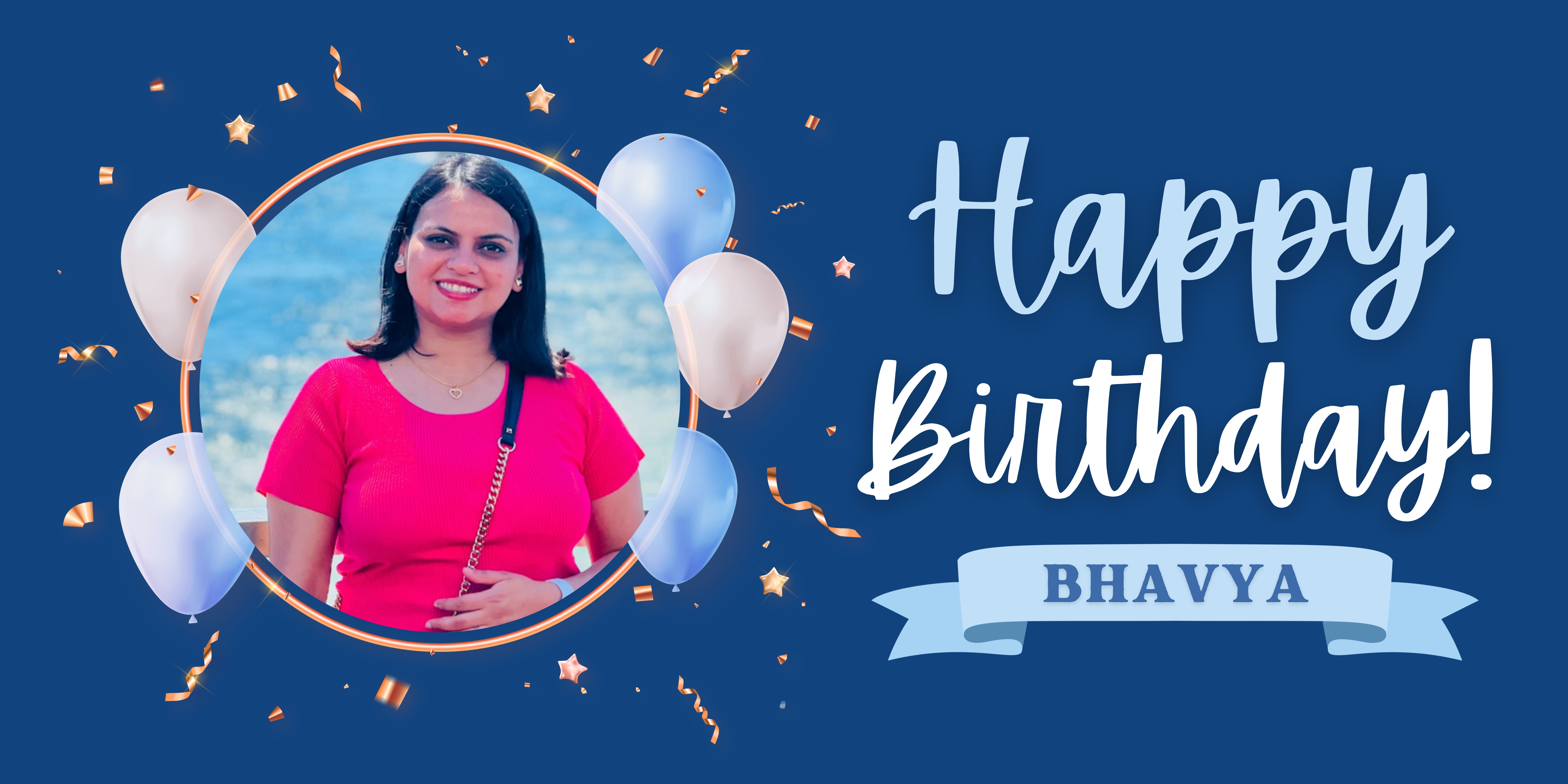 Bhavya Birthday Banner